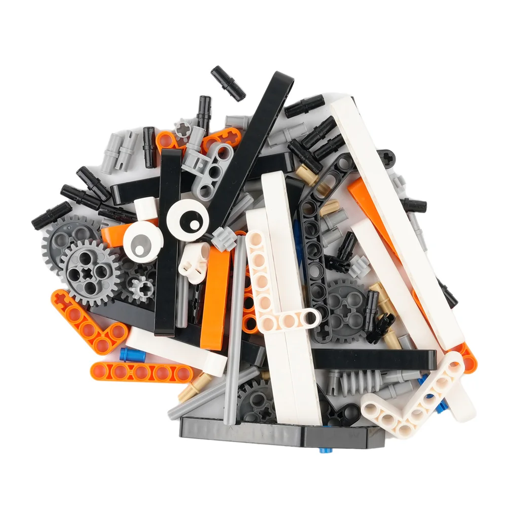 Hexapod-Robot para caminar biónico, juego de bloques de construcción, Motor de potencia MOC, bloques educativos creativos tecnológicos, juguetes, regalos # T3