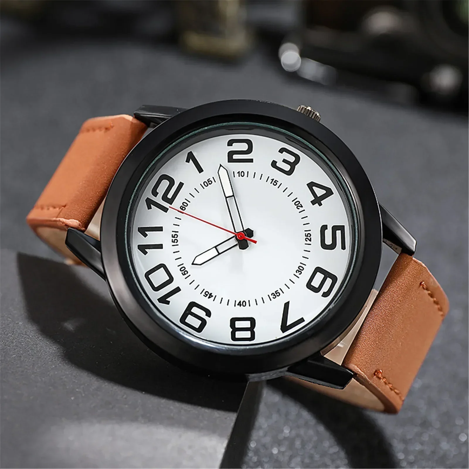 

Fashion Casual Round Men's Quartz Watches Business Waterproof Male Watches Men Mechanical Wristwatches Automatic Orologio Uomo