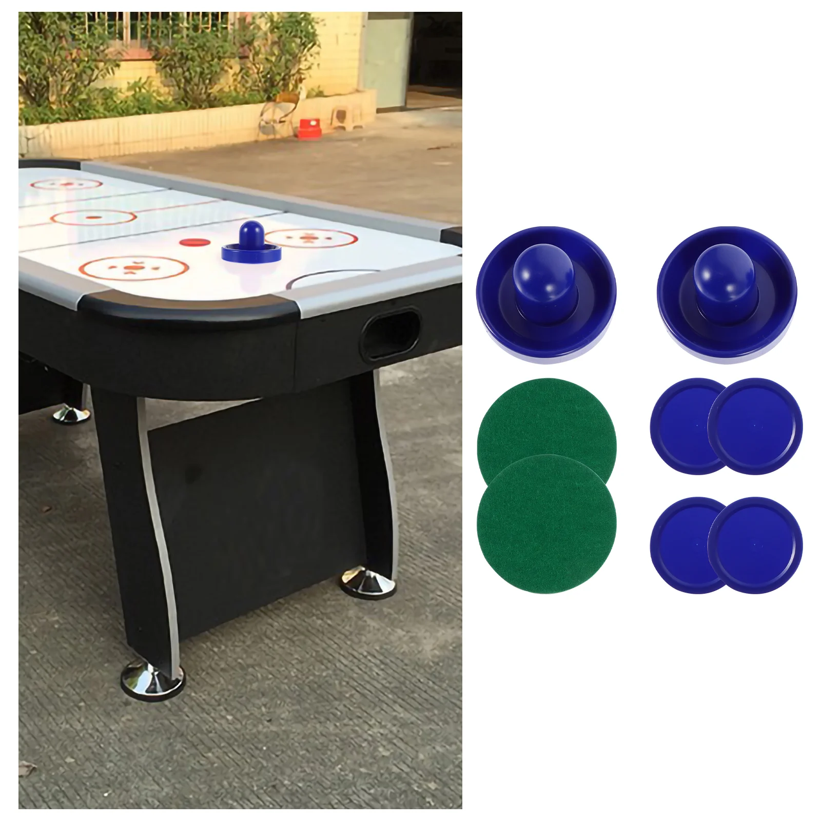 

Ball Header Game Table Air Hockey Paddle Pusher Accessories Plastic Puck Accessory