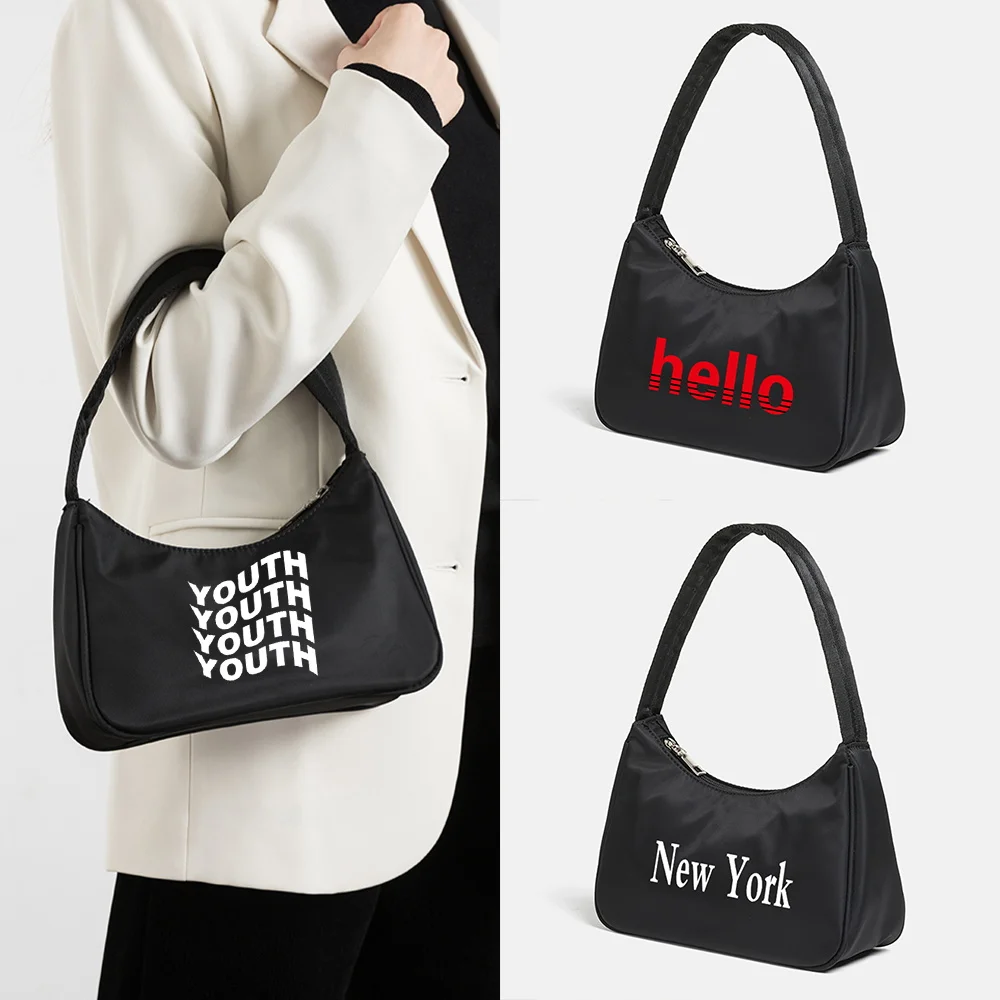 

2025 New Walls Series Nylon Underarm Bag Multifunctional Cosmetic Organizer Handbags Work Commuting Mini Phone Purse