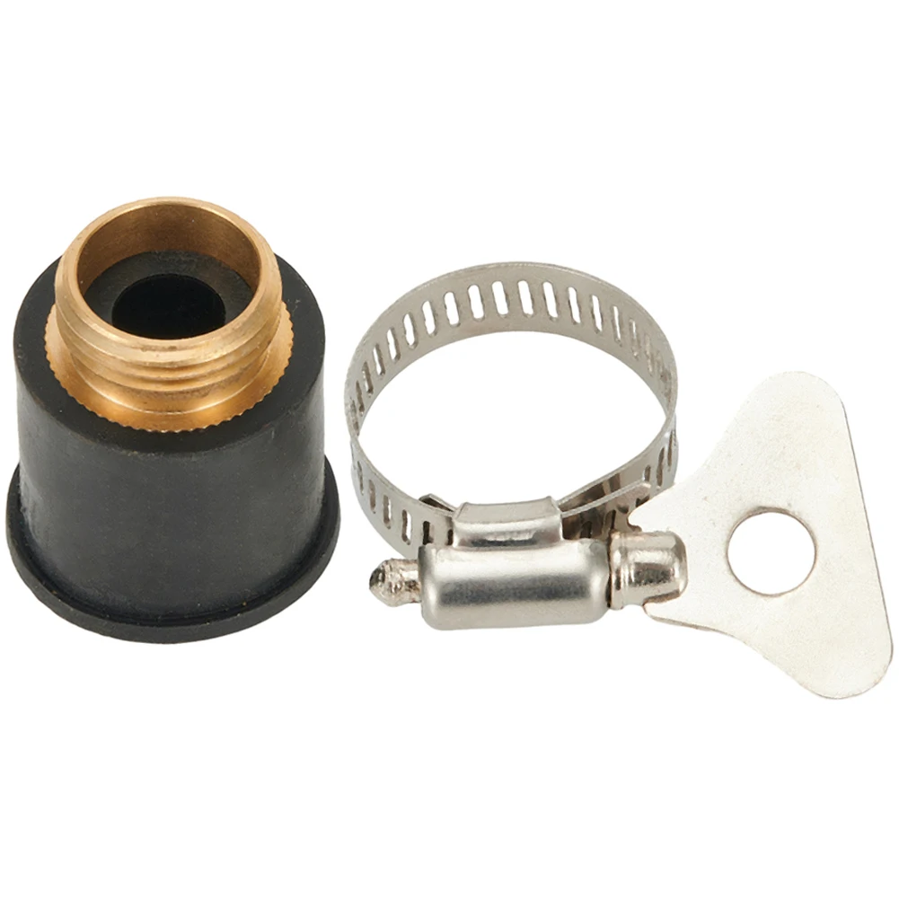Brass Thread Adapter for Non-Threaded Taps 1/2 inch to 3/4 inch Size Range M22 Male Thread for Water Tight Seal on Worn Faucets