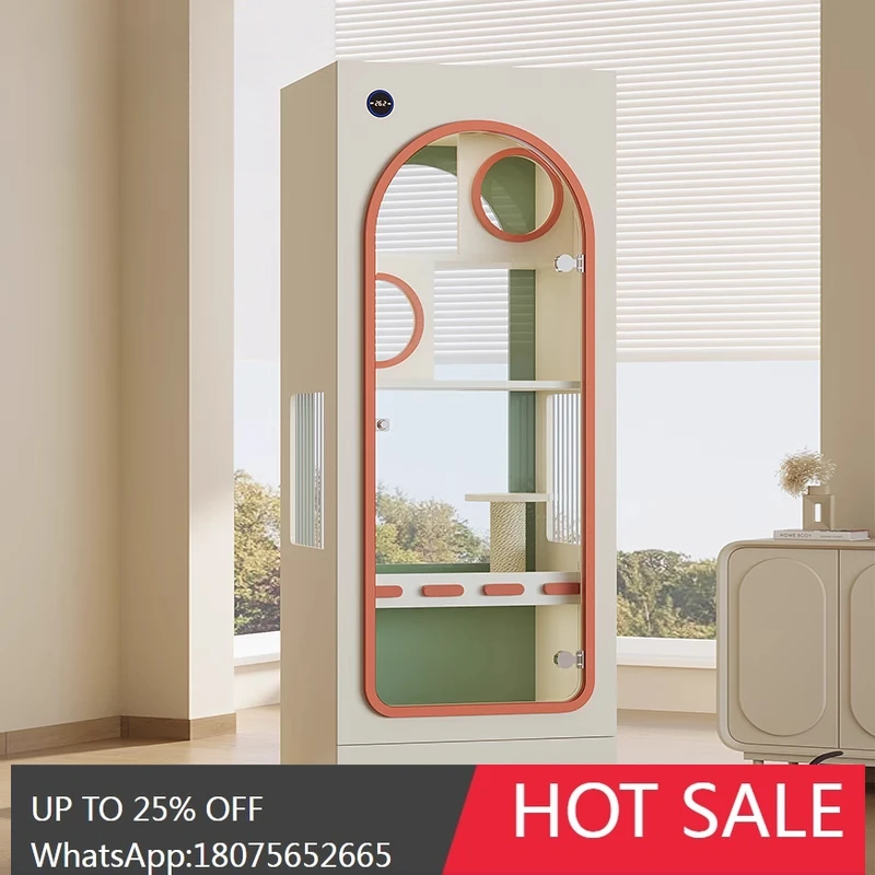 

thermostatic villa does not occupy an area, smart cabinet with fresh air, small apartment household indoor cat house