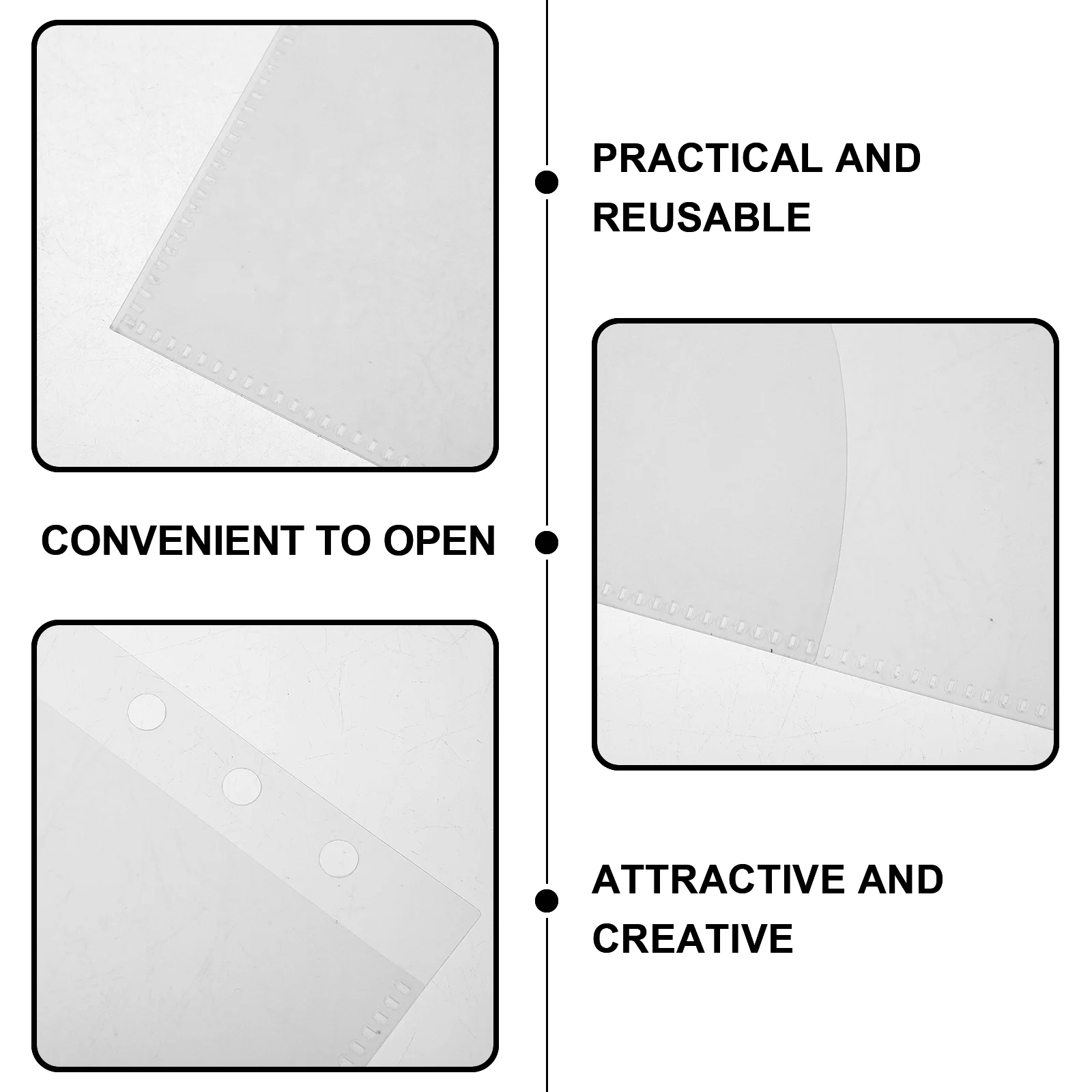 5 Pcs Budget Bag Small Insert Accessories Binder Inserts Daily Use Loose Leaf Pocket Pp Book