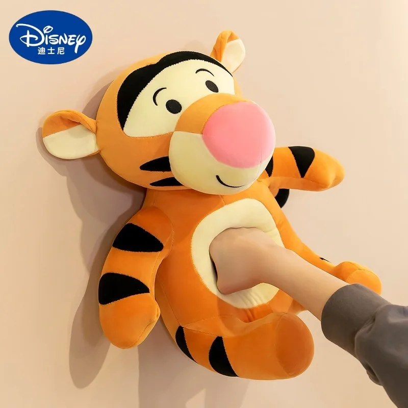

40/50/60cm Big Size Tigger Disney Anime Plush Stuffed Doll Kawaii Room Decor Plushies Cartoon Pillow Children's Holiday Gifts