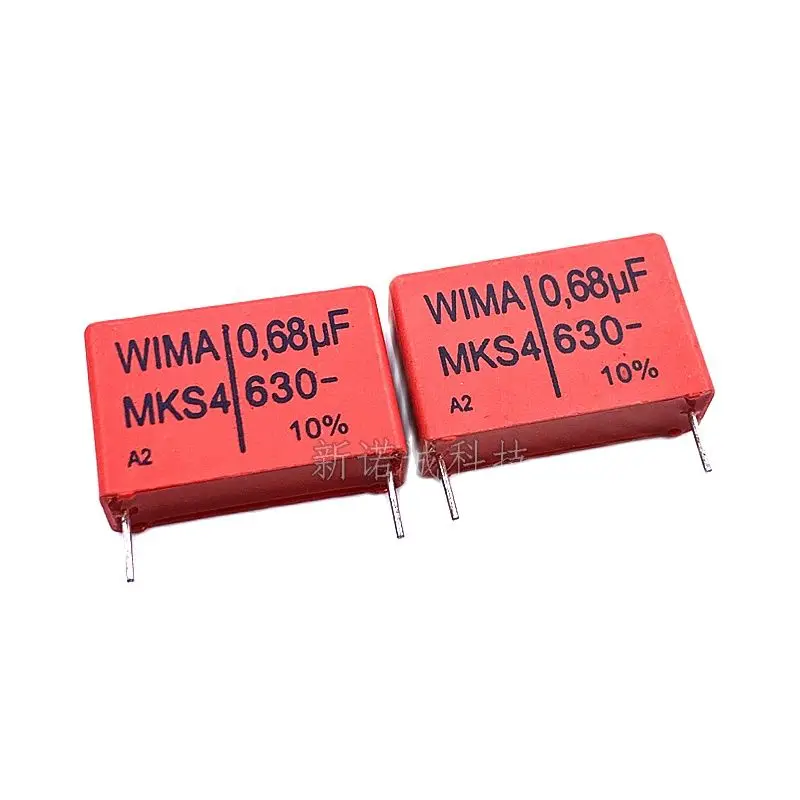 

10PCS/Capacitor WIMA 630V 684 0.68UF 630V 680nF MKS4 Pin Distance 27.5mm