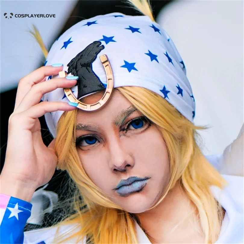 Steel Ball Run Johnny Joestar Unsex Cute Funny Headwear Hat for Cosplay Halloween Carnival