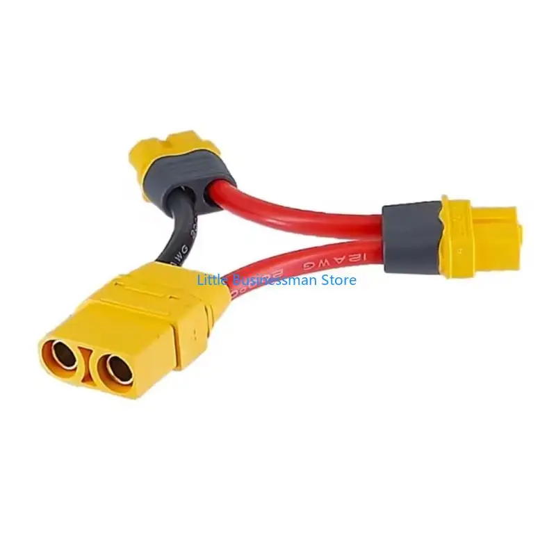 XT90 Branched Series Y Cable with Two Female Battery-Side Power Plugs M76A
