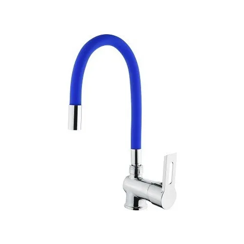 

Vilas Bay Flexible Blue Spiral Kitchen Sink Faucet