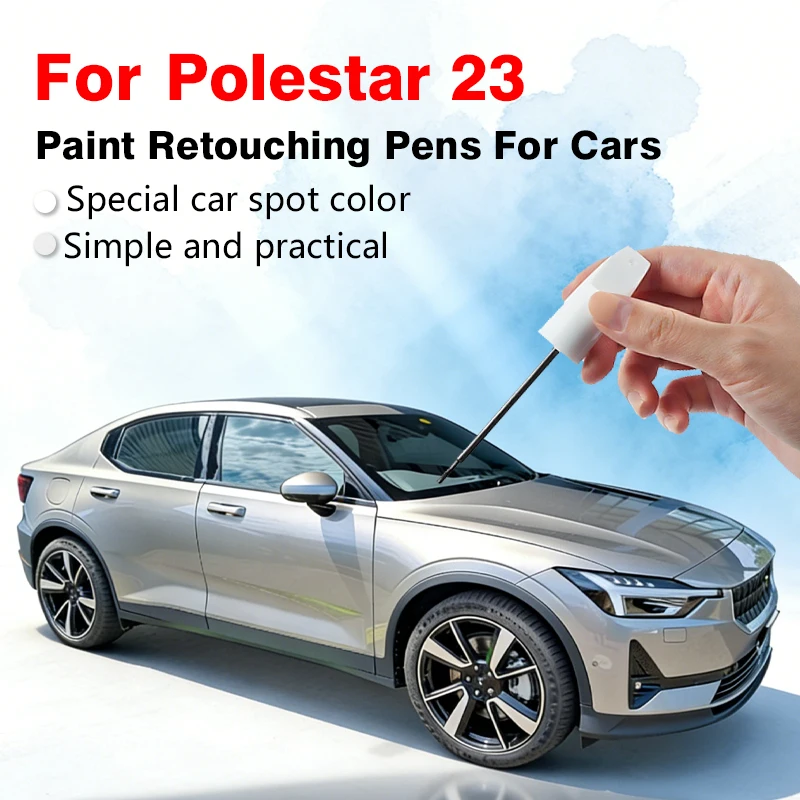 

For Polestar 23 Car Paint Repair Pen – Restores Original Factory Paint Finish with Clear Coat Enhances Gloss Vapour Grey