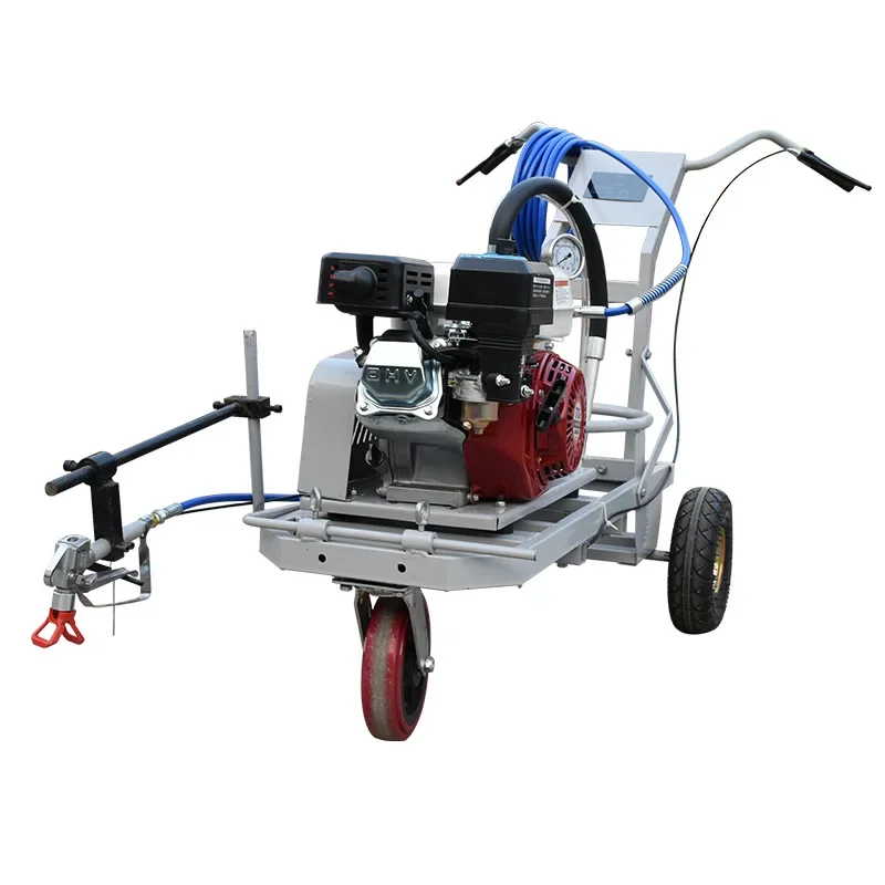 

New Cold Spraying Traffic Line Road Paint Stripping Marking Machine Core Components Pump Engine Construction Industries