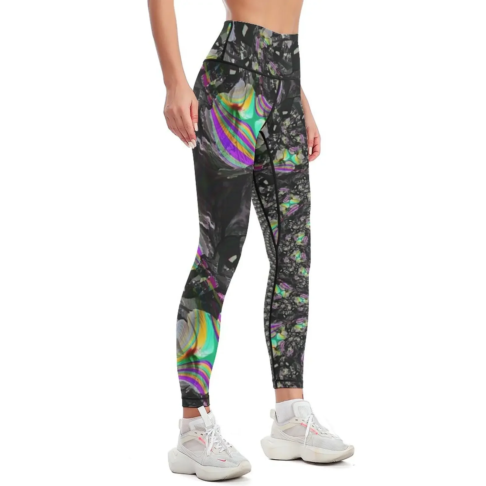 Hibiscus Melt Leggings Women's sports Women's trousers Golf wear Womens Leggings