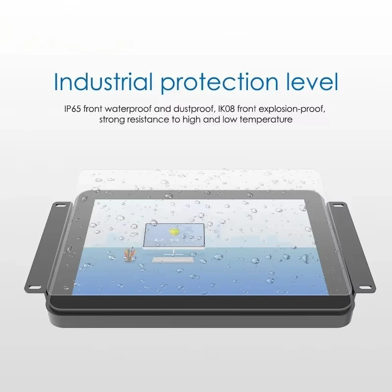 10.1-23.8 Inch High Brightness Outdoor Touch Screen High-definition Display Screen, Used For Parking Lots