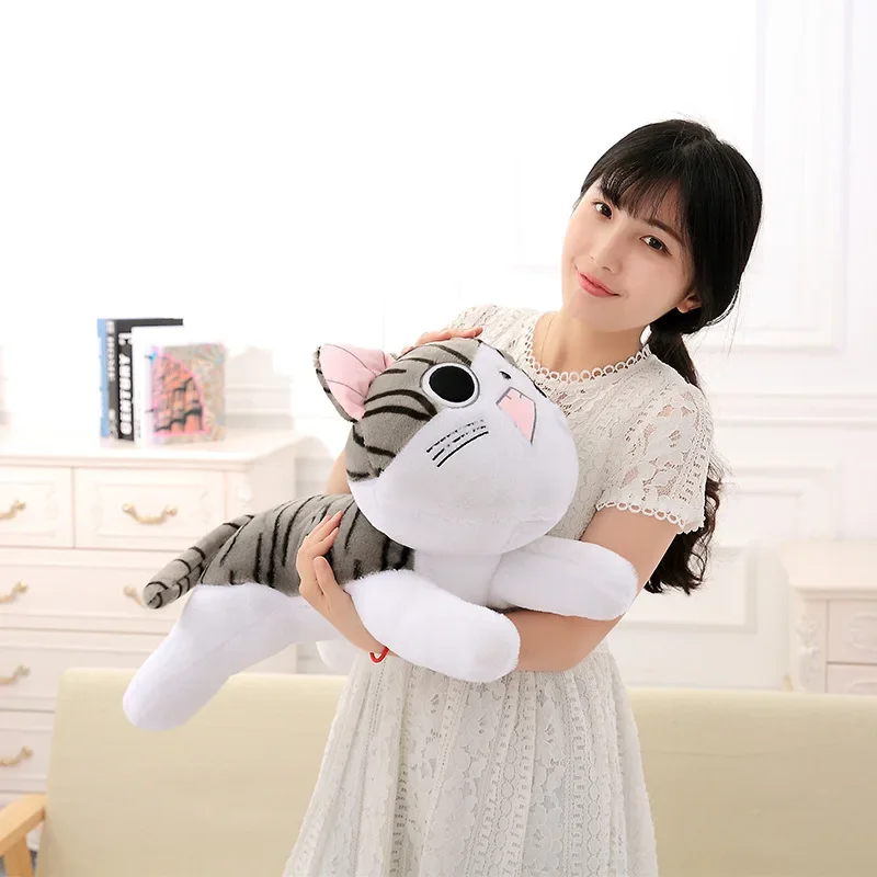 4 Styles 20-60cm Cat Plush Toys Chi Chi's Cat Stuffed Doll Soft Animal Dolls Cheese Cat Stuffed Toys Dolls Pillow For Kids Gifts