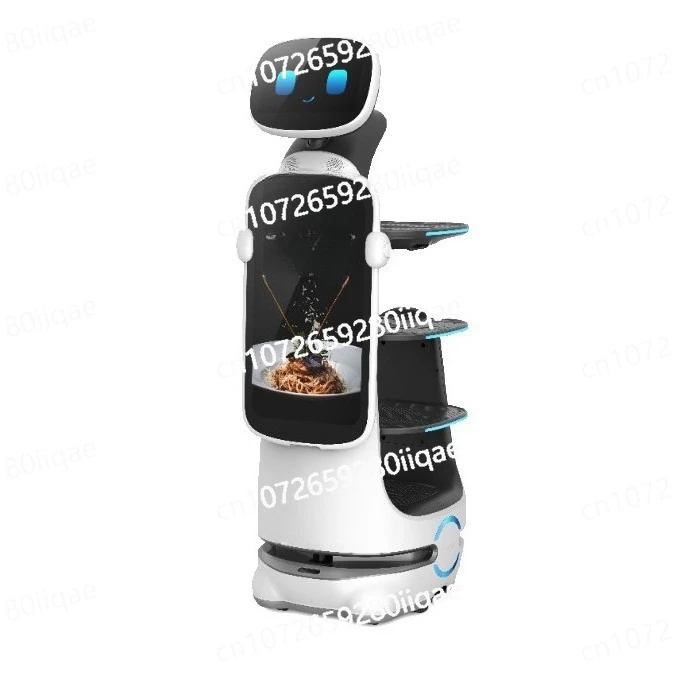 روبوت توصيل الطعام الذكي T10، نادل المطاعم يخدم الطعام تلقائيًا بالكامل #3