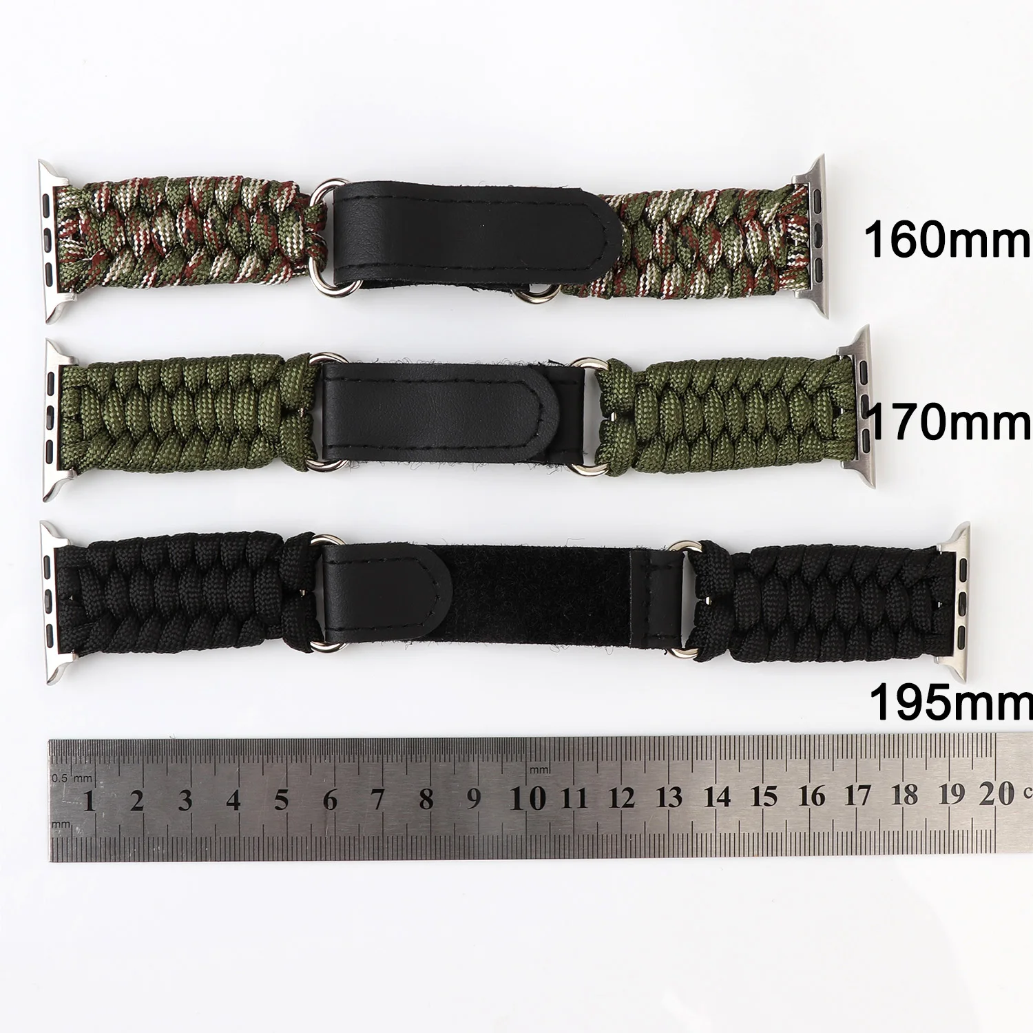 Outdoor Sport Rope Strap For Apple Watch Band Ultra 49mm 9 8 7 45mm 41mm Nylon Watchband iWatch Series SE 6 5 4 3 44mm 42mm 40mm