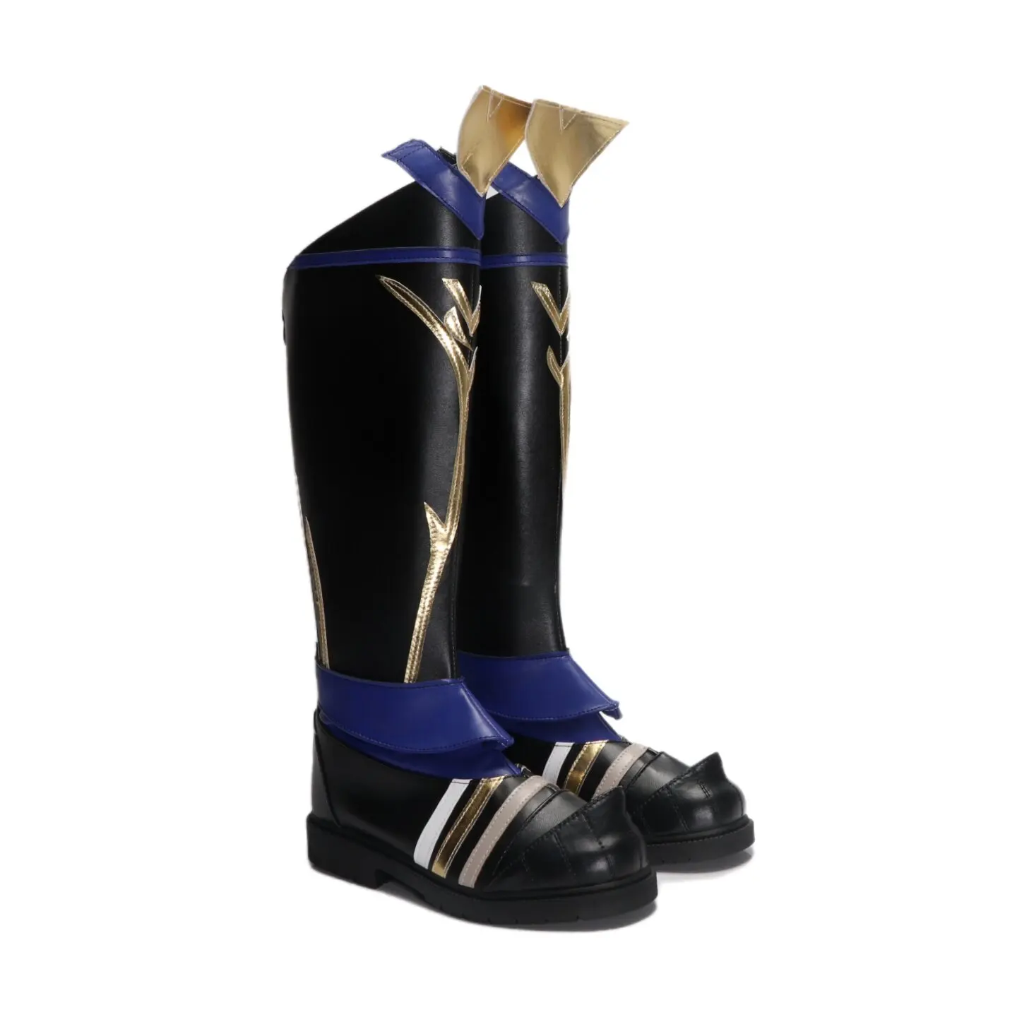 Anime Fire Emblem Alear Cosplay Shoes Black Long PU Leather Boots For Halloween Carnival