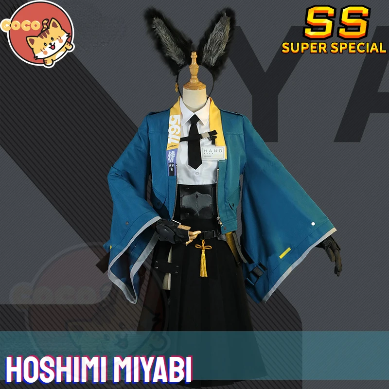 Game ZZZ Hoshimi Miyabi Cosplay Costume Game Zenless Zone Zero Miyabi Cosplay Kimono Costume Miyabi Cosplay Wig CoCos-SS