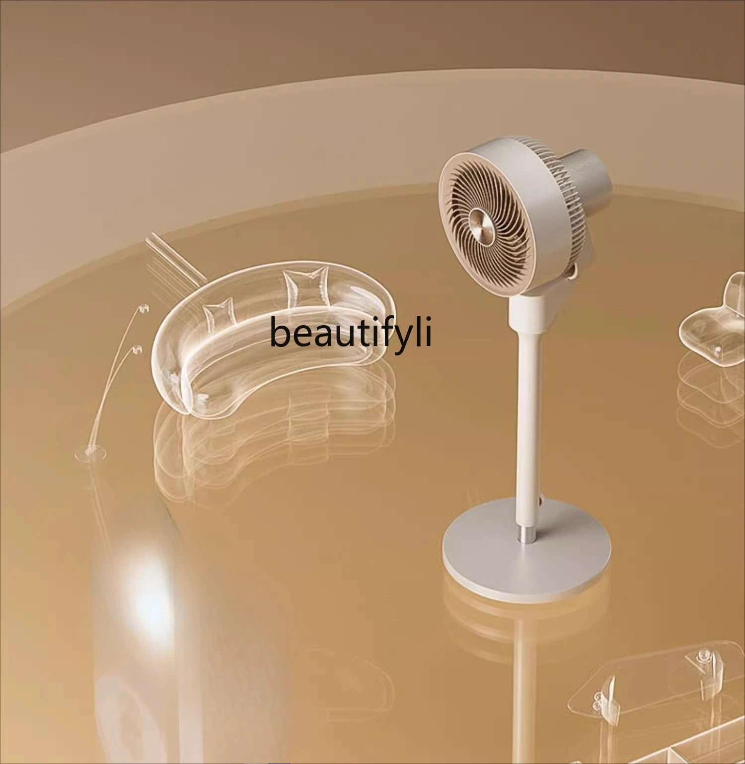 Air circulation fan, light sound and low noise, remote control platform and floor dual-purpose shaking head timing floor fan