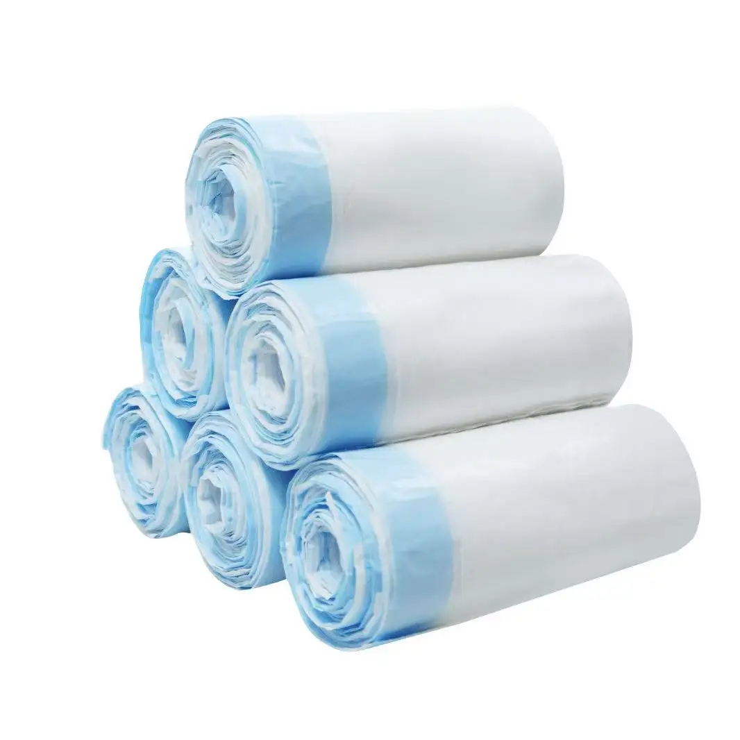 Cat Litter Box Liners Cat Toilet Garbage Bag Drawstring Thickened Cat Collection Storage Poop Bags Size 67x40cm Pet Supplies