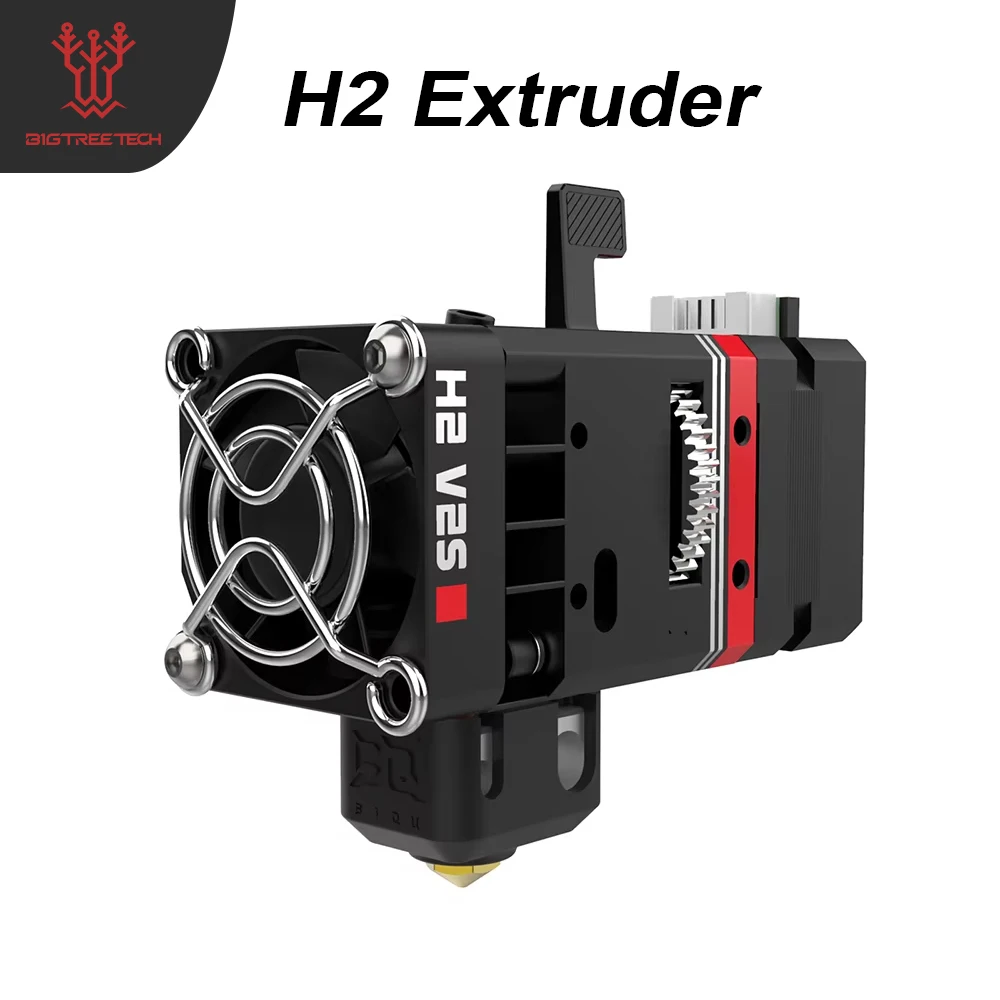 

BIQU H2 V2S Extruder Dual Drive Gear Extrusion Direct Hotend Kit 24V PTFE VS MK8 Extruder For BX Ender3 V2 PRO 3D Printer Parts
