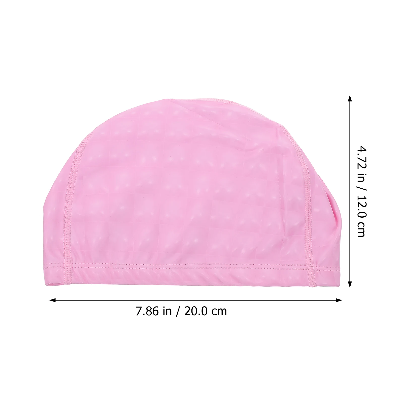 

Swim Caps Lightweight PU Waterproof Hats for Adults Long Hair Easy to Wear Durable Friendly Optimum Fit Men