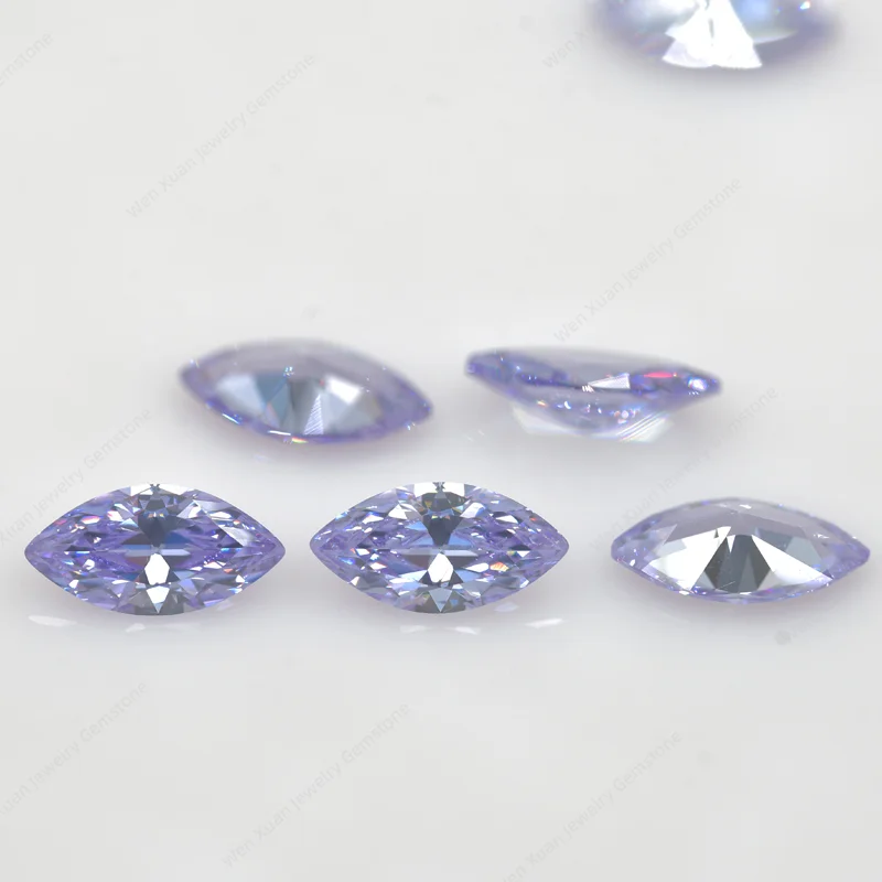 Marquise Shaped Loose Cubic Zirconia AAAAA CZ Stone 2x4mm~8x16mm Brilliant  for Jewelry Beads Wholesale