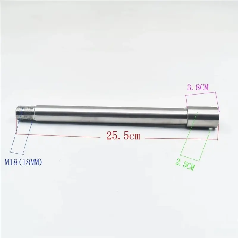 NEW-Front Axle Center Axis Wheel Assembly For Kawasaki Ninja650 Z650 Motorcycle Contour Bearing Rod