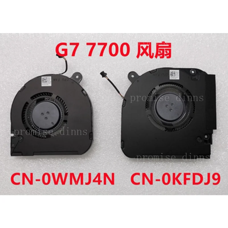 

Вентилятор-кулер для ноутбука DELL G7 17 7700 с охлаждением процессора и графического процессора 0KFDJ9 0WMJ4N