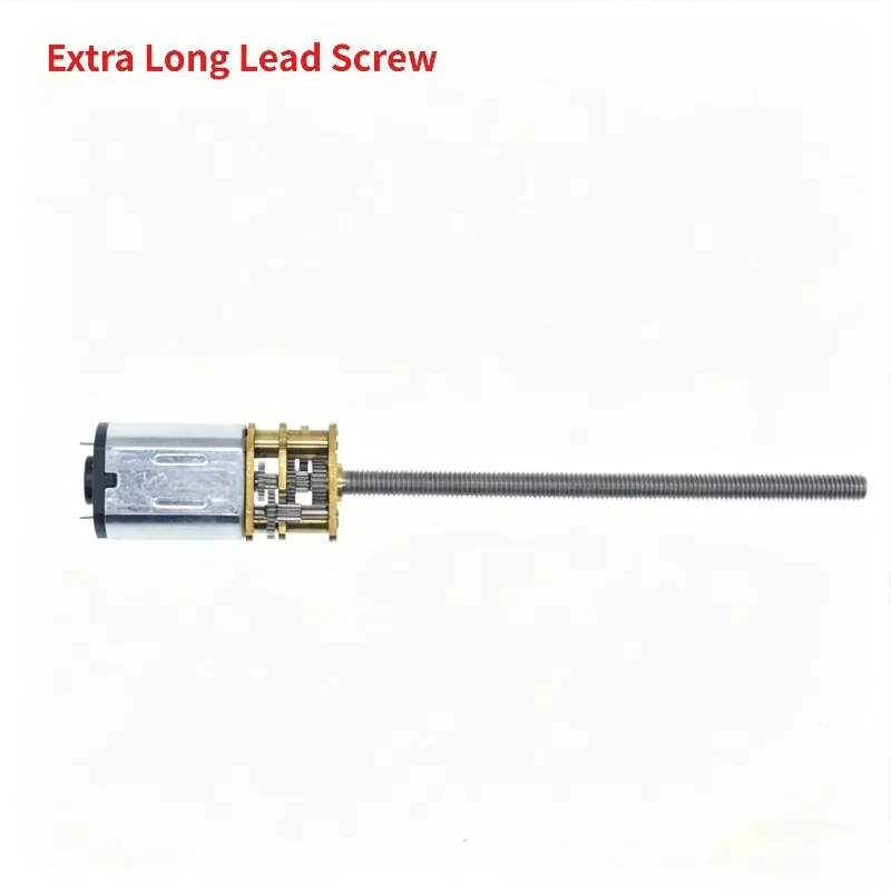 N20 DC Reduction Motor Extra Long Thick M3*55 Thread Shaft Mini Lead Screw Motor For DIY Micro Equipment
