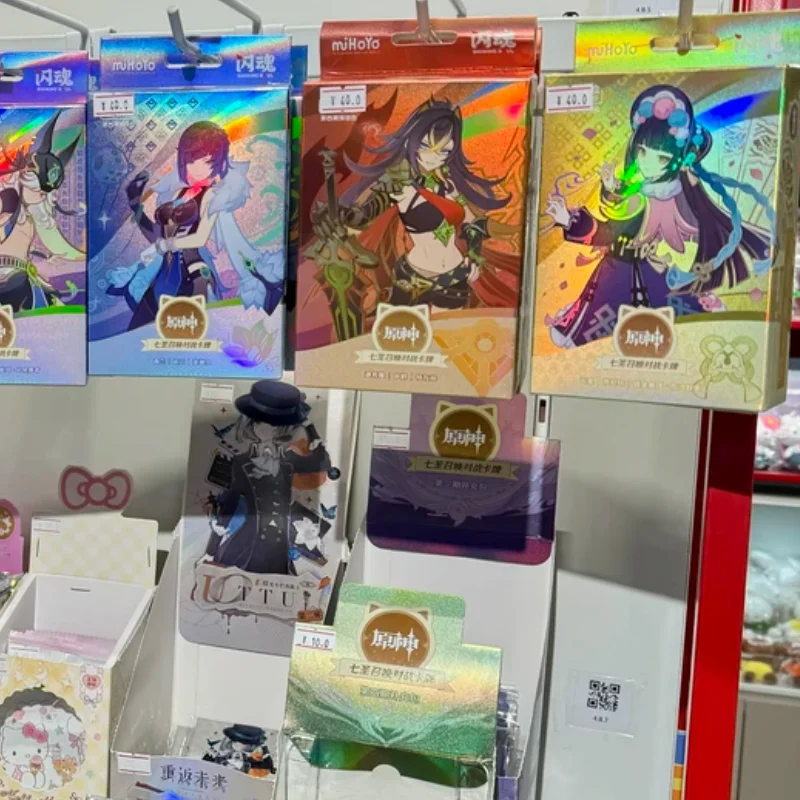 

New Arrival Hot Genuine Genshin Impact Genius Invokation Tcg Season 4 Pre-Constructed Deck Game Collectible Trading Cards Gifts