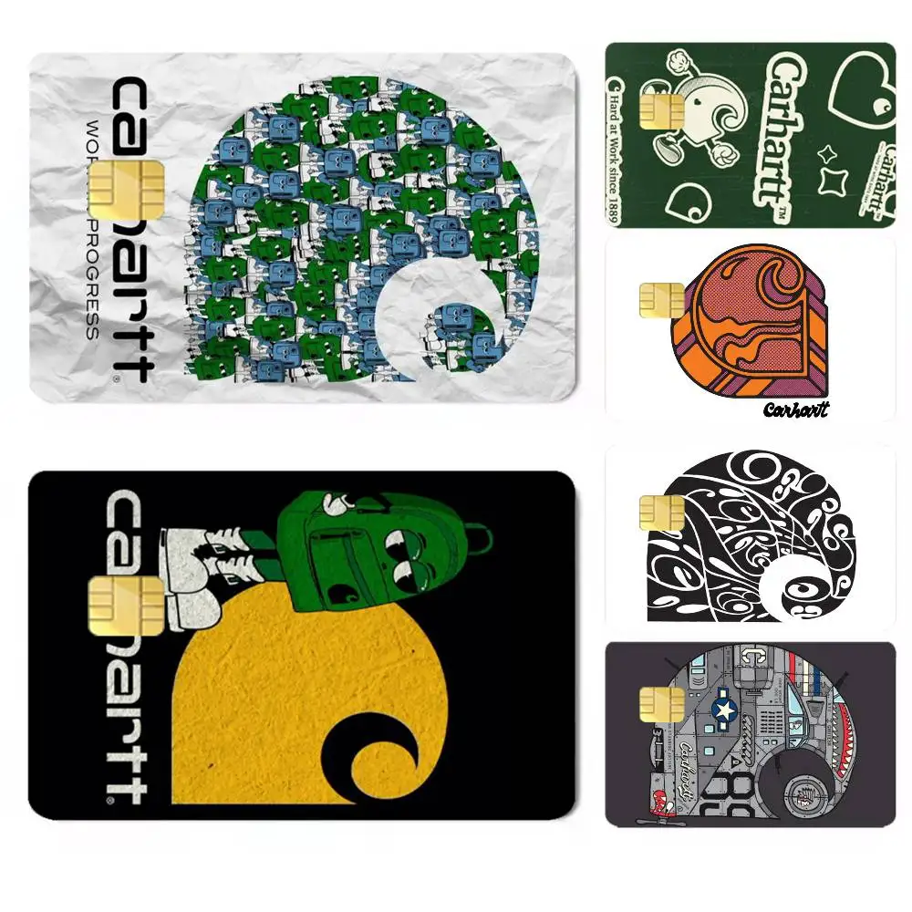 Carhartt Logo-o Leather-r Credit Card HD Stickers Premium matte film effectively prevents fingerprints and daily abrasion.