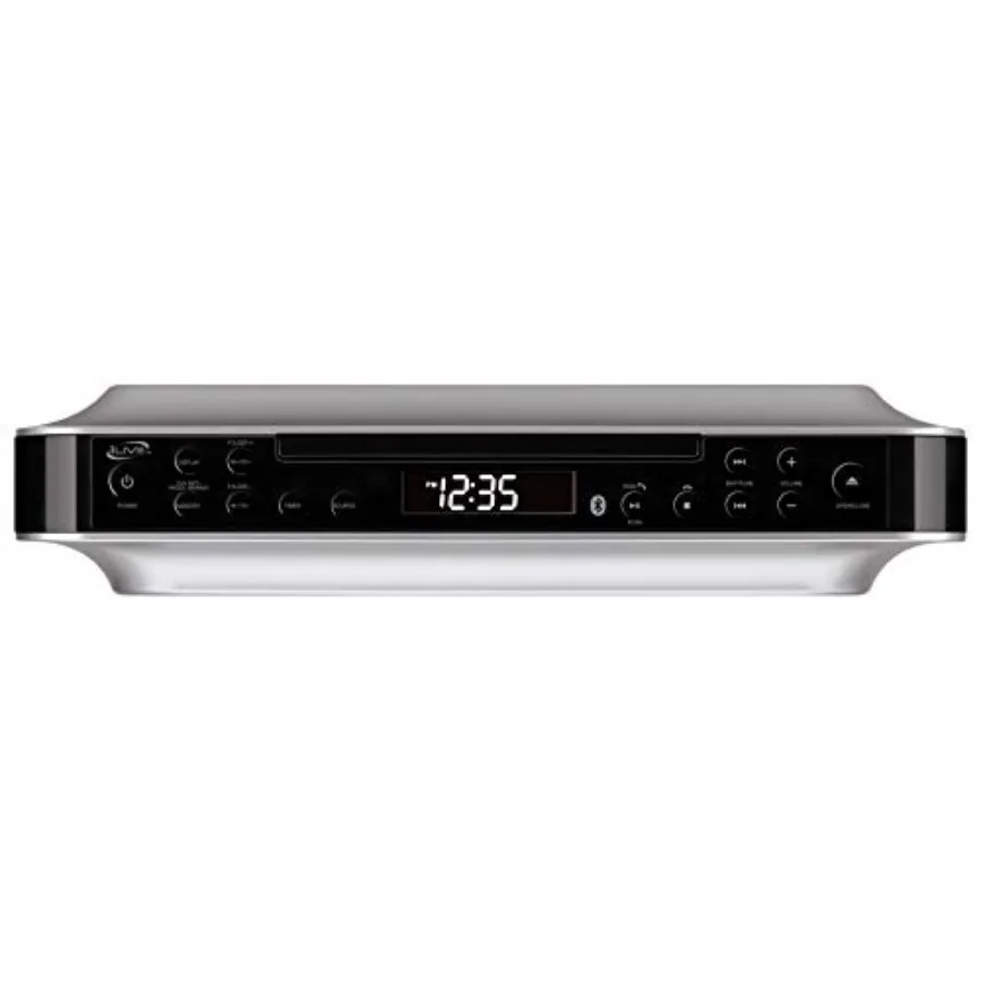 

Музыкальная система iLive Bluetooth с FM-радио, CD-плеером и MP3-плеером, Bluetooth, USB, AUX-входом, таймером для кухни и цифровым дисплеем