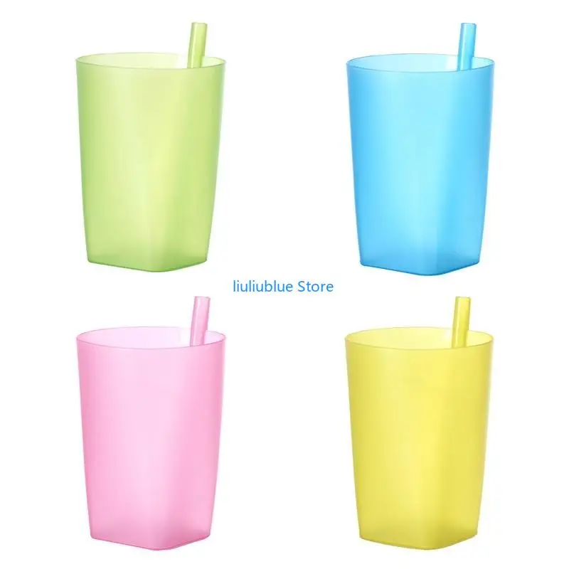 أكواب سيبي بلون الحلوى، أكواب مياه عملية ذات سعة كبيرة للأطفال 62CF #5