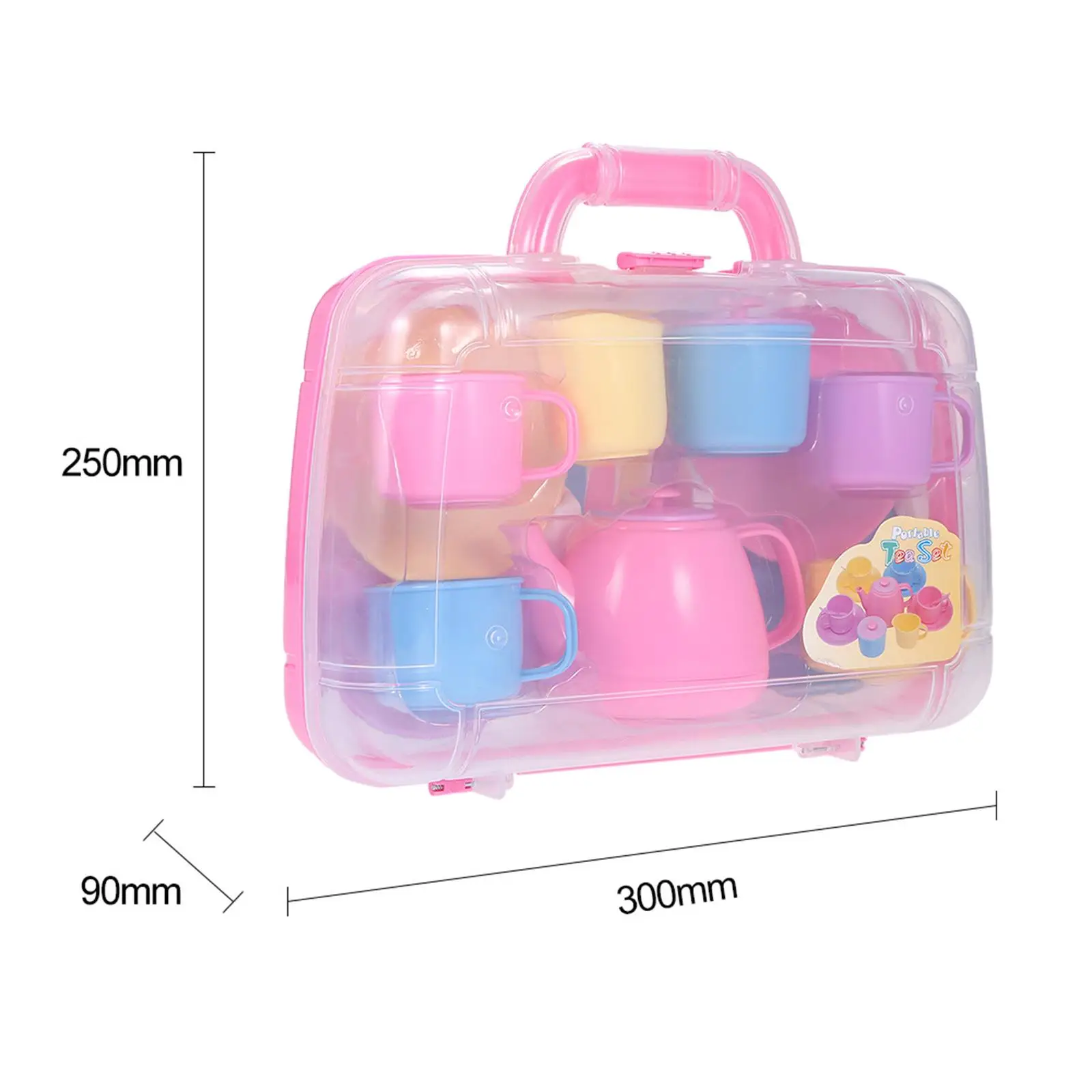 Jouets Montessori Multifonctionnels pour Bol, Jeu de Simulation, Jouet Sensoriel, Ensemble de Tea Party pour Salon, Fournitures Cadeaux Ménagers