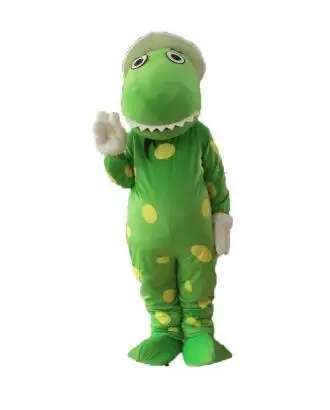 Mascote Cosplay Traje de Doroon o Dinossauro, Traje de mascote para o Carnaval, Celebração de Natal, Vestido extravagante, Vestido novo, Mascote Personagem