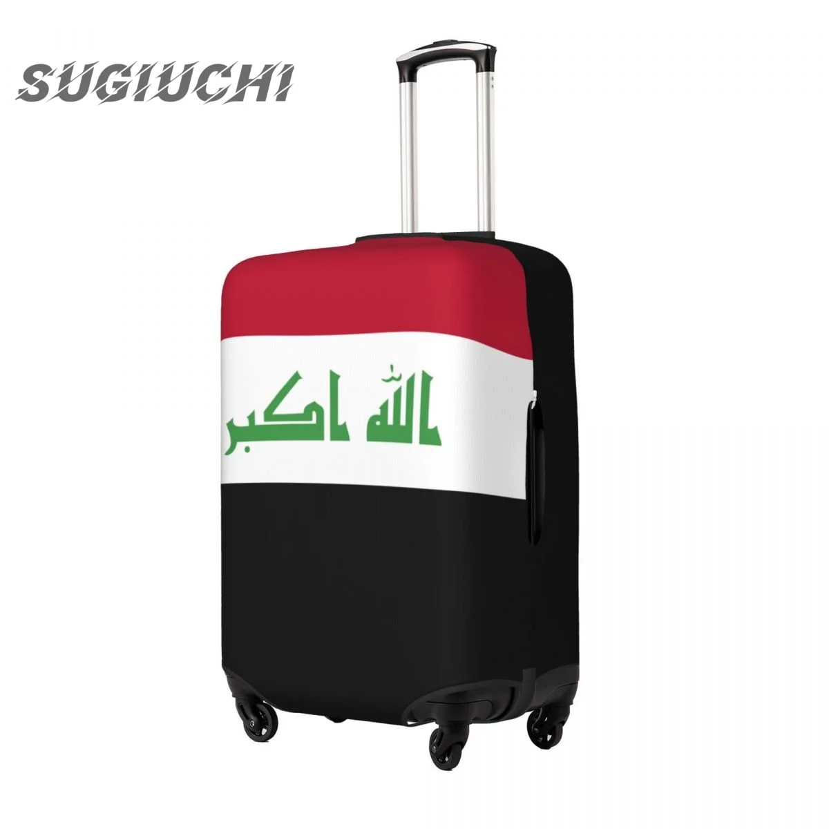 Iraq Country Flag Luggage Cover Suitcase Travel Accessories Printed Elastic Dust Cover Bag Trolley Case Protective