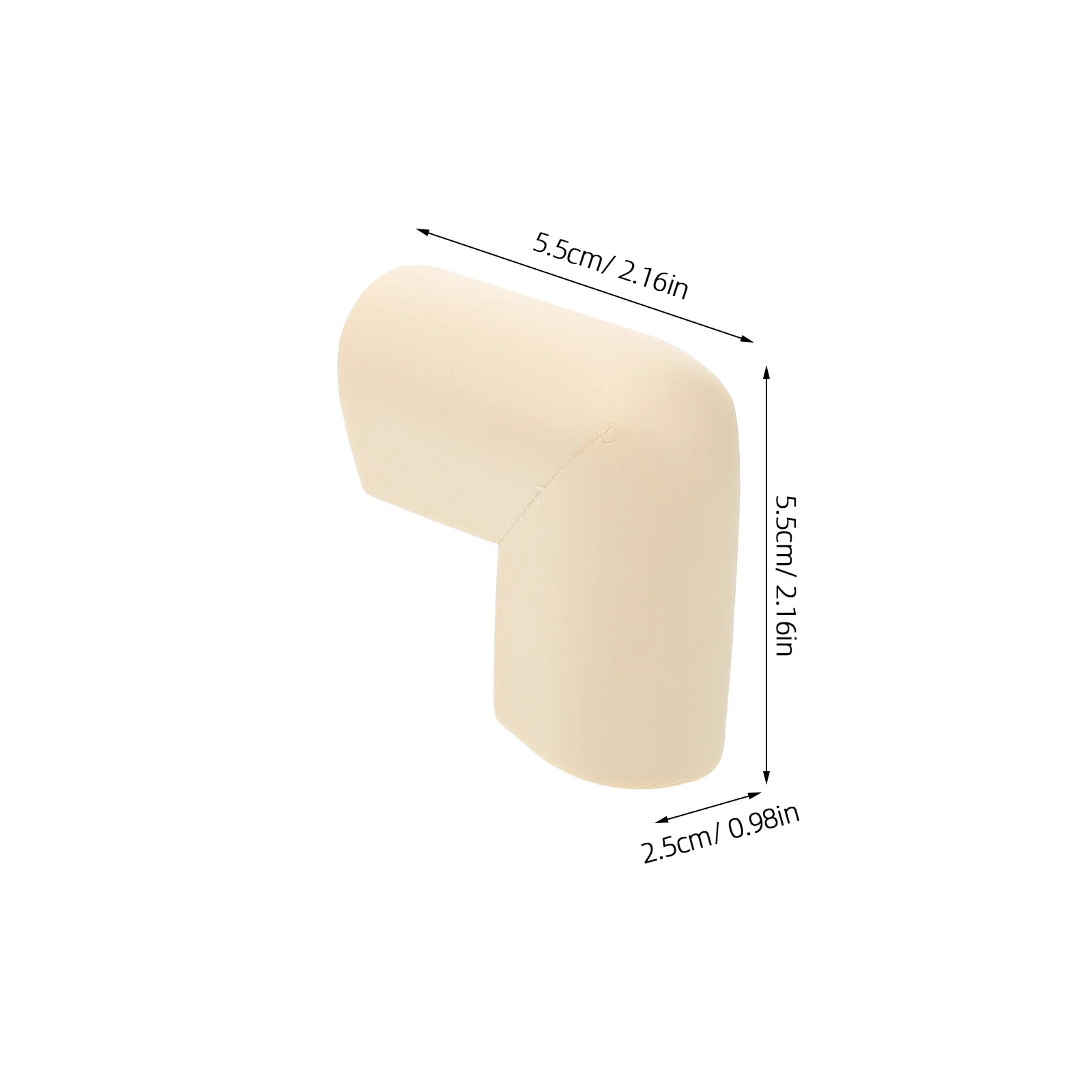 24pcs Foam Corner Protectors for Photo Frame Packaging Edge Guard White Thickened Design Fragile Artwork Shipping Storage