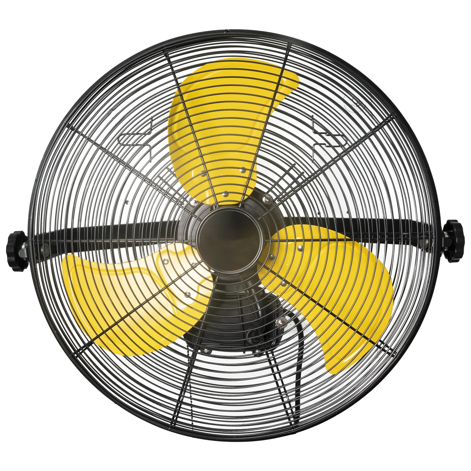 

Промышленный настенный вентилятор 18 дюймов, высокая скорость 4500 CFM, для использования в помещении, 3 скорости, закрытый двигатель, алюминиевые лопасти для мастерской