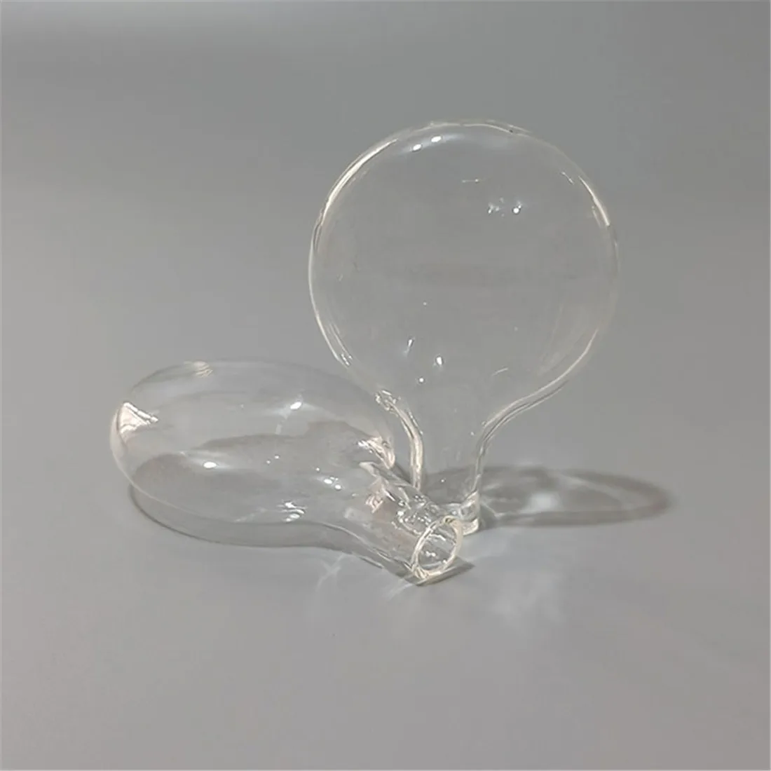 2 pz/lotto G4 sostituzione paralume in vetro piatto 1cm foro di apertura gelo copertura paralume in vetro grigio ambra trasparente per illuminazione lucciola