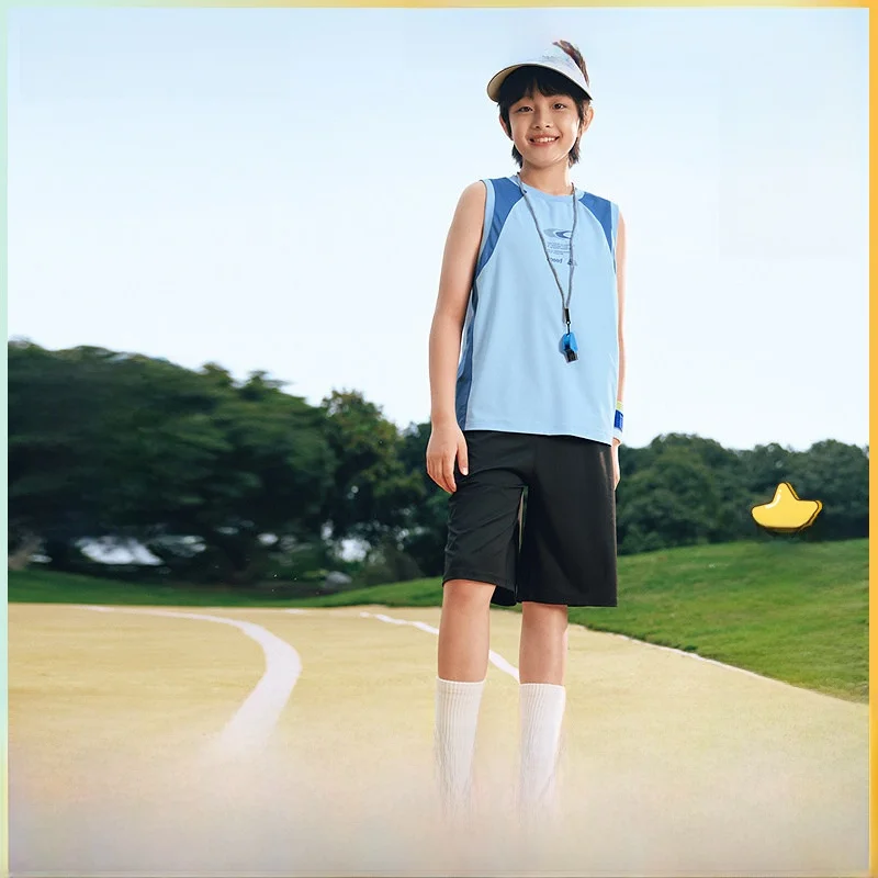 barbarbar-boys'-sportswear-set-quick-dry-cool-feeling-two-piece-suit-for-children-ages-3-17-summer-outfit-casual-style-polyes