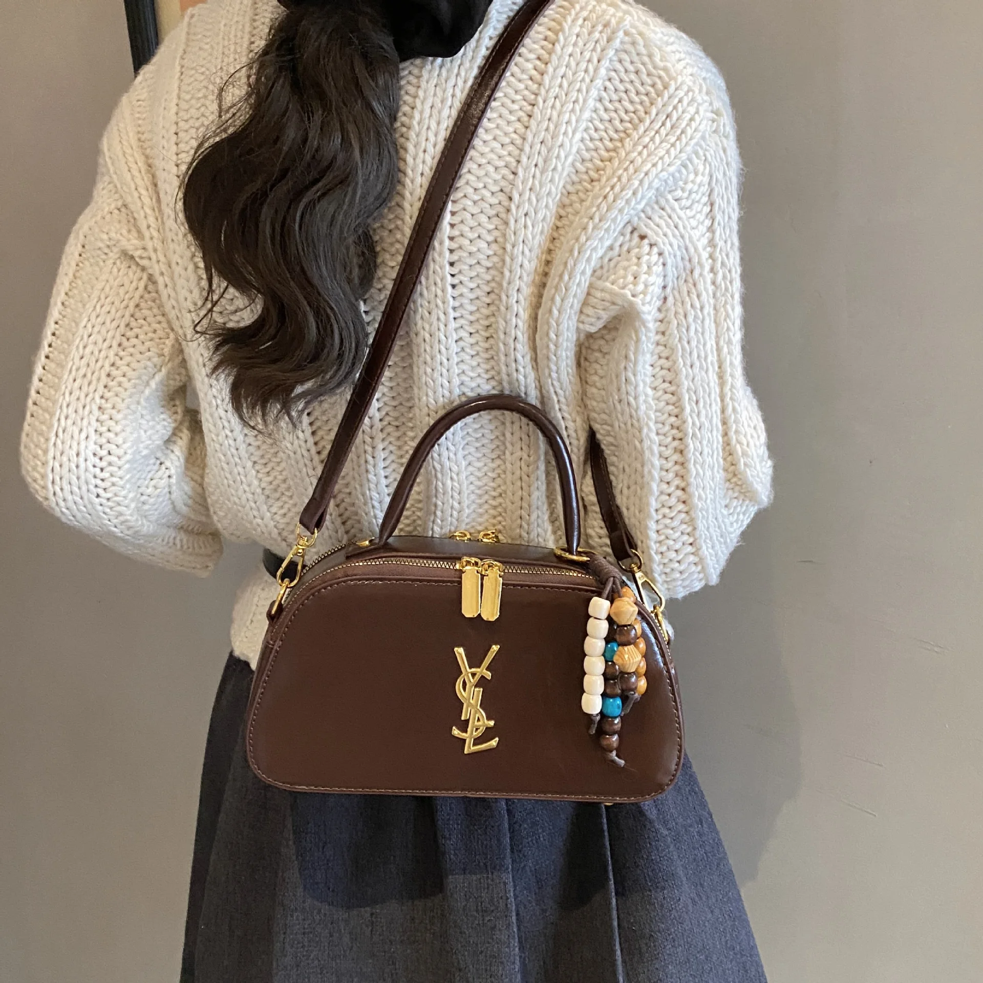 

New casual crossbody bag for women's high-end trendy underarm shoulder bag