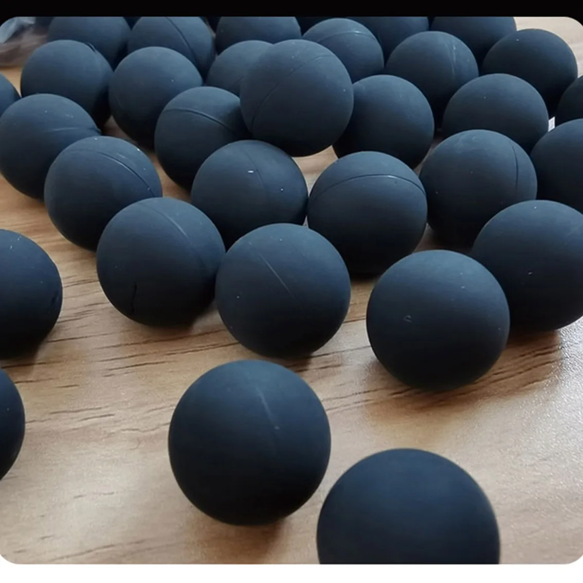 1-1000pcs Solid Rubber Ball Diameter 2/2.5/3/3.5/4/4.5/5-45mm Industrial Bouncy Ball Black Round Sealing Rubber Ball DIY Parts