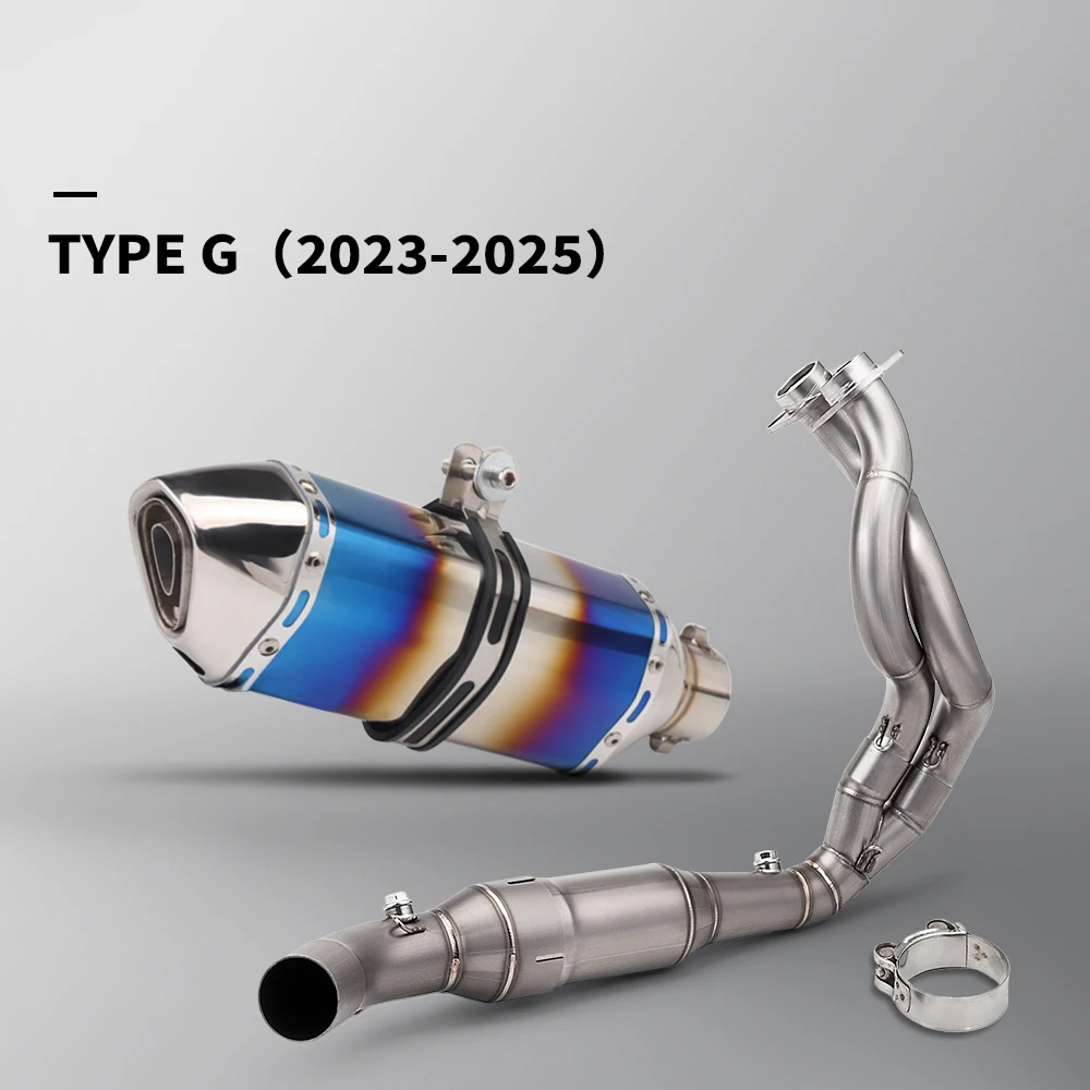 

Motorcycle Exhaust Modified Motorbike Escape Moto 50.8mm Full Exhaust System For ER6N Versys 650 Z650 Ninja 650