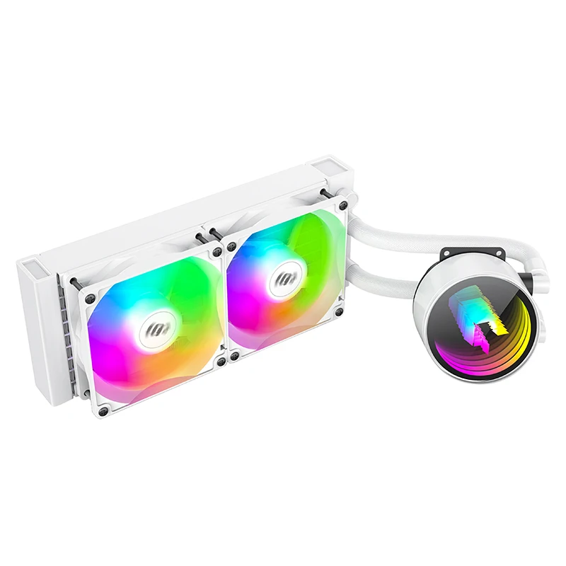 METALFISH 수냉식 180mm CPU 쿨러 Mini-ITX 소형 소형 컴퓨터 섀시 1700/2011/1366 AM5/AM4 CPU Radaitor 썸네일 4