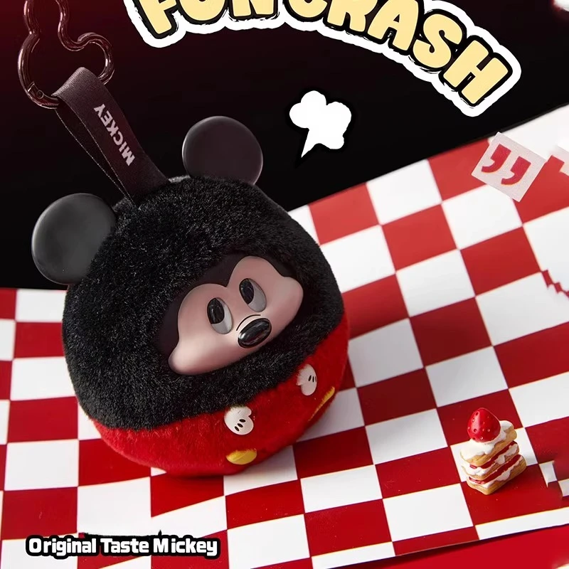 

Miniso Disney Mickey Blind Box Fun Collision Cute Plush Mystery Box Keychain Christmas Birthday Surprise Gift