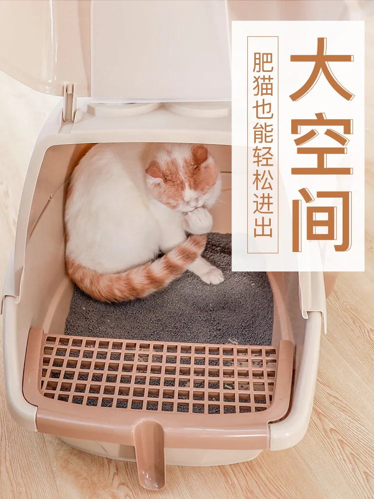 Cabinet Cat Litter Box Enclosure Furniture High Cat Litter Furniture Box Pet Products Large Arenero Gato Pet Products Cat Box