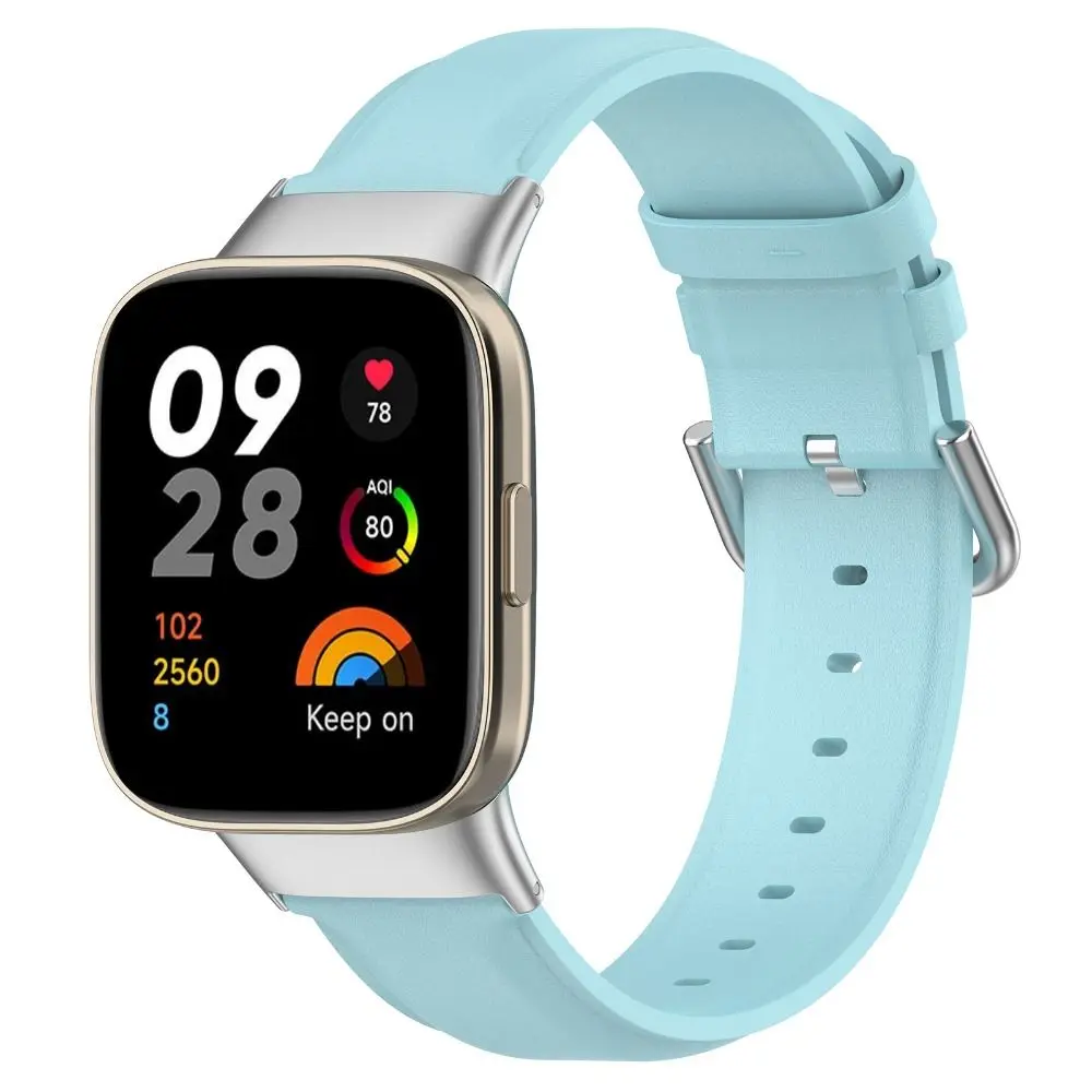 Cinturino in pelle moda per Redmi Watch 3 cinturino SmartWatch bracciale per cinturino Mi Watch Lite3 accessori per cinturino