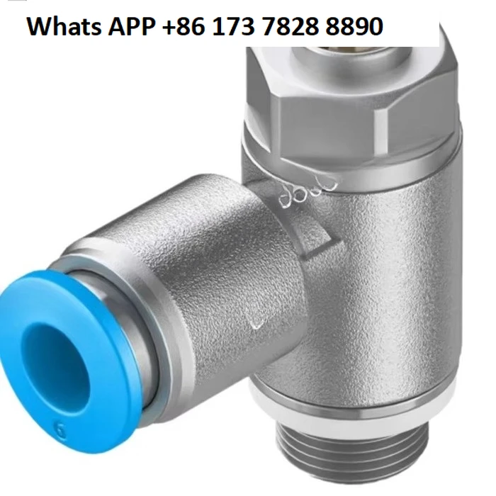 

Original GRLA-1/2-QS-12-RS-D industrial trimmer with plastic tubing