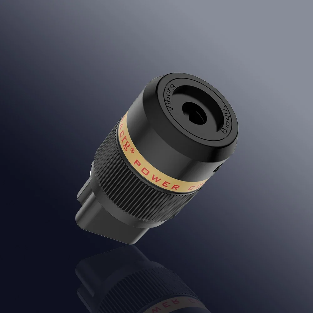 Viborg VF520S cuivre pur plaqué argent 20A connecteur IEC HIFI AC C19 20A prise femelle