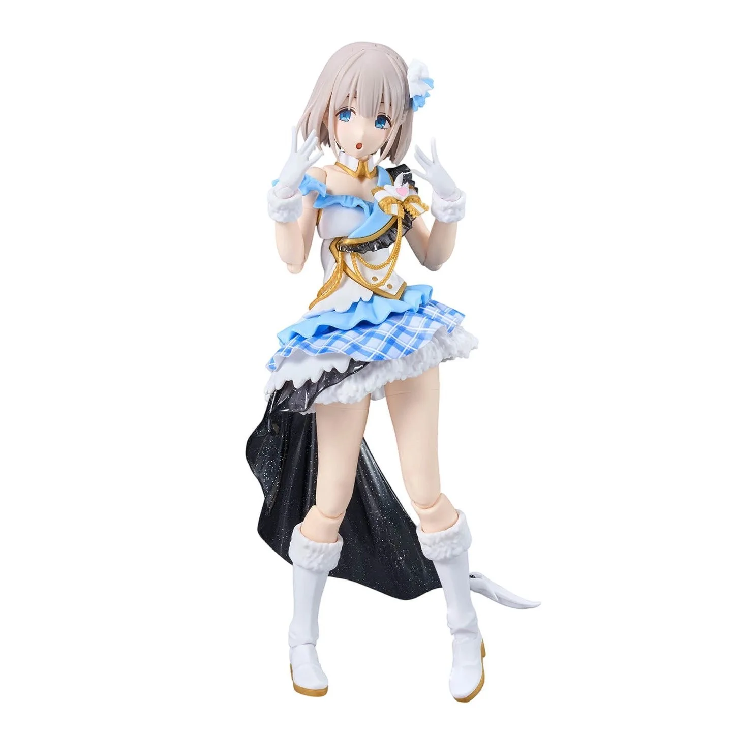 [In Stock] Original Bandai Assembled Model 30MS Machine Girl Idol Master Serizawa Asahi Action Anime Collectibles Toy Figures
